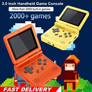 POWKIDDY V90 Pantalla IPS Retro Abatible Consola Portátil 16 Simuladores de Juegos - Imagen 1 de 27