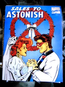 NM Sales to Astonish January 1994 X-Men Wedding Marvel Comics TRADE MAG - Picture 1 of 4