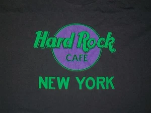 vintage Hard Rock Cafe New York City t shirt XL guitar drums HRC jimi hendrix - Picture 1 of 5