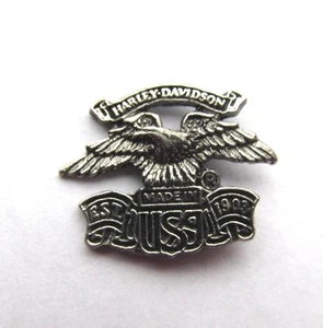 NEU Lizenzierter Harley Davidson Pin klassisches Logo Adler - Made in USA Raintree - Bild 1 von 5