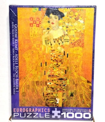 Eurographics 1000 Piece Fine Art Jigsaw Puzzle –“Portrait of Adele Bloch-Bauer I - Image 1 of 4