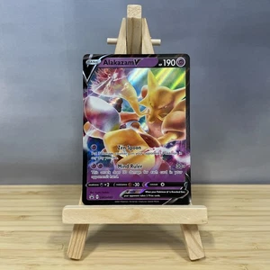Alakazam V SWSH083 Spada e Scudo Stella Nera Promo Holo Carta Pokemon NM - Foto 1 di 10