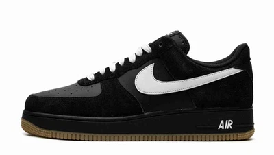 Nike Air Force 1 Low '07 LV8 Black Gum Light Brown White Men's size - IB6388 001 - Image 1 of 4