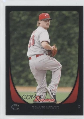 2011 Bowman Travis Wood #84 - Image 1 of 2