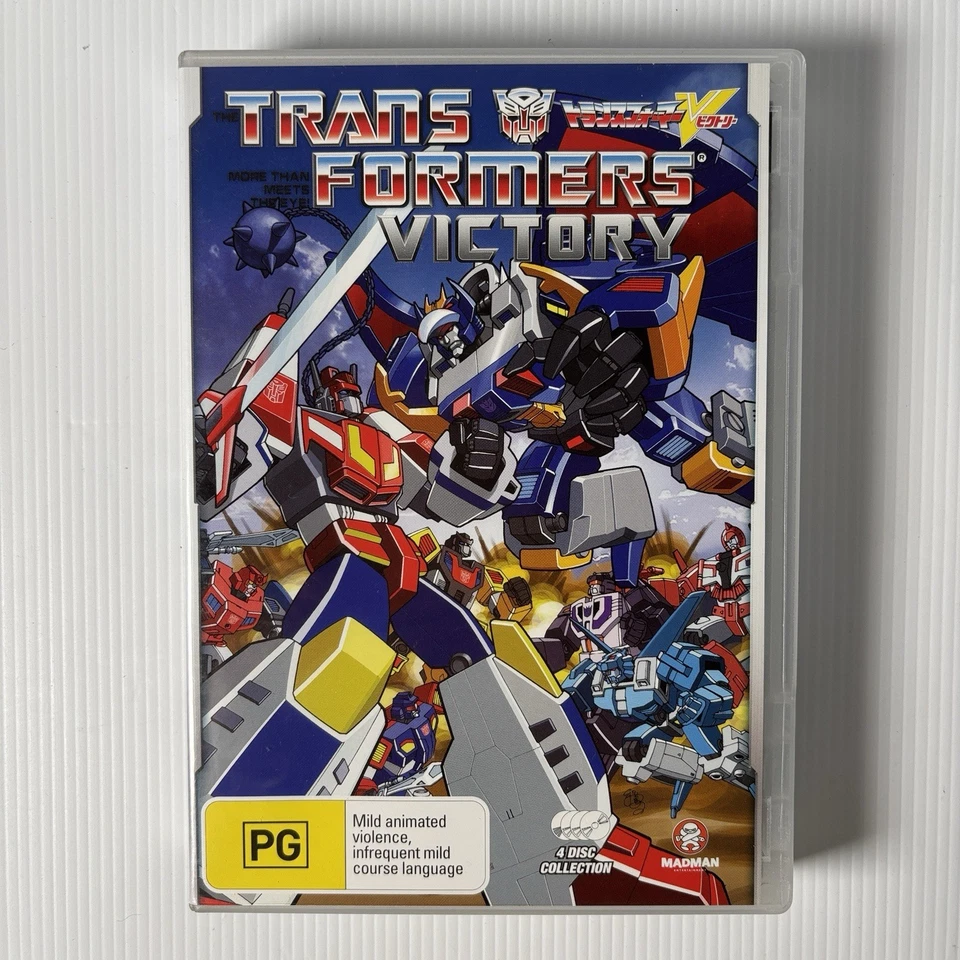 The Transformers Victory G1 4 Disc Collection DVD Set, 2007 Madman Entertainment - Image 1 of 4
