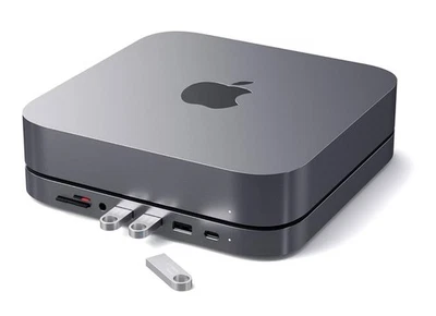 SATECHI Hub USB C 6 in 1 per Mac Mini M2 M1. Nuovo !!!Senza Imballo Originale. - Immagine 1 di 2
