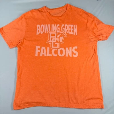 Camiseta Bowling Green State University Falcons College Para Hombre XL Naranja Foto 1 de 4