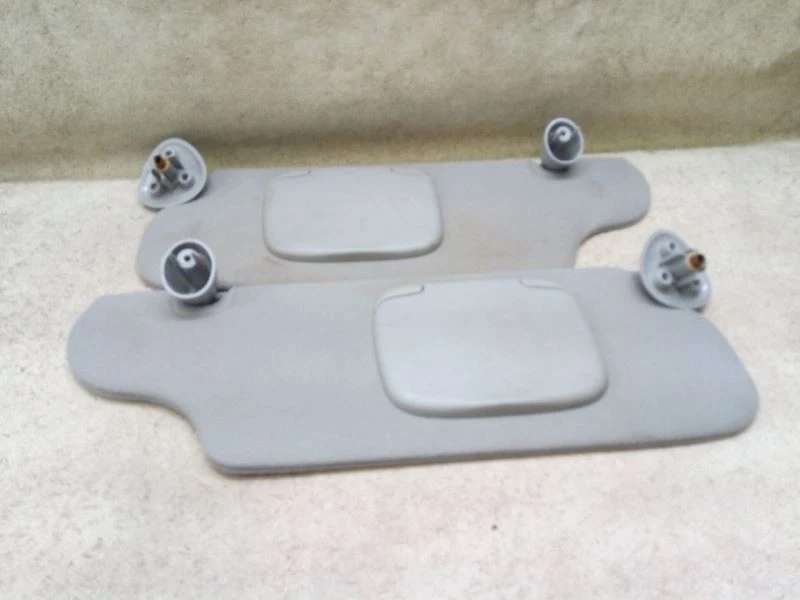 Pair Left Right Sun Visor Visors Gray Fits 01-03 MERCURY SABLE z50-198172 - Image 1 of 4