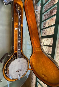 Epiphone 1970 JAPÓN 5 Cuerdas Banjo con Estuche Rígido EXCELENTE ESTADO - Imagen 1 de 21