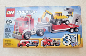 LEGO Creator 31005 Construction Hauler Complete Retired Set Box Manual