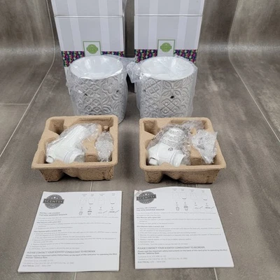 Scentsy Mini Warmer Plug In New In Box Paloma wall wax warmer Lot Of 2 - Image 1 of 4