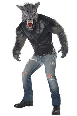 Brand New Full Moon Fury Werewolf Adult Halloween Costume - Image 1 of 2