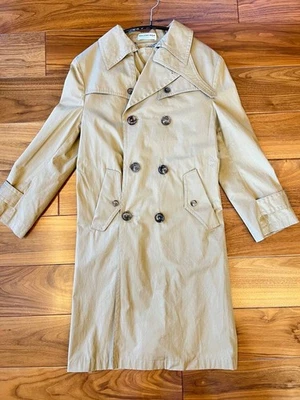Gabardina larga beige Balenciaga 34 usada sin daños Foto 1 de 4