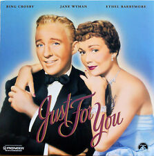 JUST FOR YOU Bing Crosby Jane Wyman  Laserdisc LD NTSC