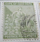 Cape Of Good Hope 1896 Stamp Four Pence Stampbook3-170