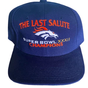 Vintage NFLSuper Bowl XXXII Cap Denver Broncos Champions 1997 Season John Elway - Bild 1 von 4