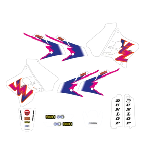 Kit Autocollant Graphiques Yamaha YZ 125 250 1993 1994 1995 Complet Team '93 USA - Imagen 1 de 2