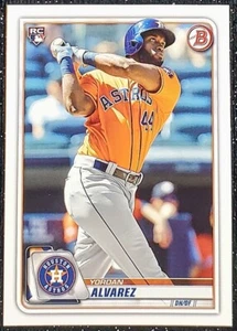 Yordan Alvarez 2020 Bowman Rookie Card #25 Astros - Picture 1 of 2