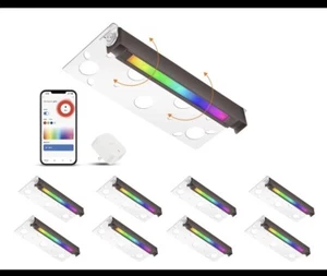 CLOUDY BAY [8 Pack] Low Voltage 7 Inch Smart Hardscape Lighting,3.5W LED - Picture 1 of 14