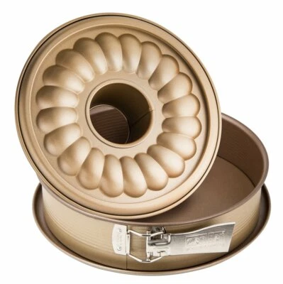 Zenker Springform Ø26 cm MOJAVE GOLD, Backform Flach- & Rohrboden Auslaufschutz - Bild 1 von 4