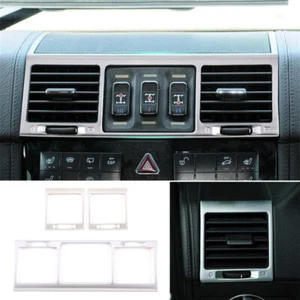 3x Borde de salida de aire lateral central ABS plateado para Benz Clase G W463 G500 2004-11 - Imagen 1 de 12