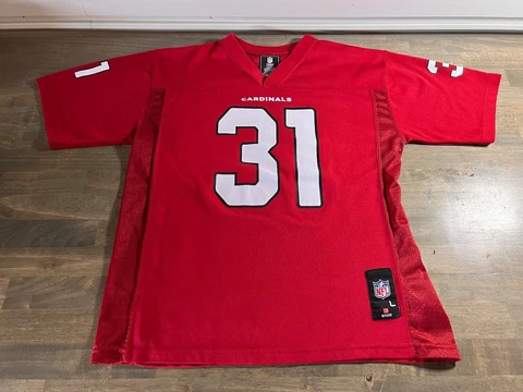 Johnson NFL Jersey Arizona Cardinals #31 Red Youth L Cover