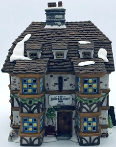 Department 56 Sir John Falstaff Inn 4th Ed 1995 Dickens Heritage Village #5753-3 - Picture 1 of 12
