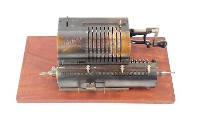 Calculadora  Antigua Thales AÑo 1919  Adding Machine Rechenmaschine  • 190€