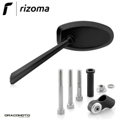 Espejo retrovisor dinámico BMW R 850 R 1994-2002 RIZOMA BS080B BS714B negro Foto 1 de 4