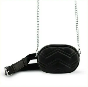 Borsa Donna Trapuntata Girovita Marsupio Cintura Porta Cel Comoda Elegante Moda - Foto 1 di 7