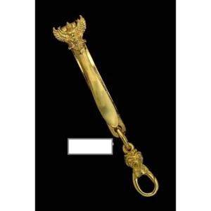 Tweezers Hanging Buddha Amulet Talisman Pocket/Tie Clip Gold Micron Garuda#1 - Picture 1 of 1