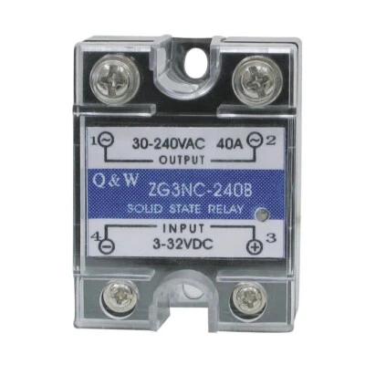 Solid State Relais Lastrelais Eingang 3 - 32 V DC Ausgang 30 - 240 V AC SSR - Bild 1 von 4