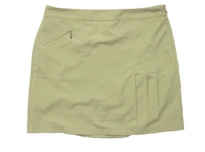 IZOD GOLF CLASSIX~NWT $58~WOMEN'S 8 KHAKI SIDE PLEATS SHORTS SKORTS-KNIT SHORTS - Image 1 of 4