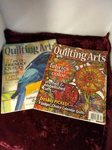 Quilting Arts Magazine - August-Dezember 2008 und August-Dezember 2009 - Bild 1 von 5