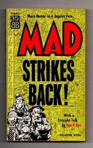 MAD STRIKES BACK !. Ballantine Book années 60. Parfait état - Imagen 1 de 1