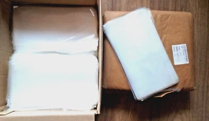 50 x 5"x10"  Polythene Bags Fit Standard leaflets Suitable for Many Uses #5002 - Picture 1 of 1