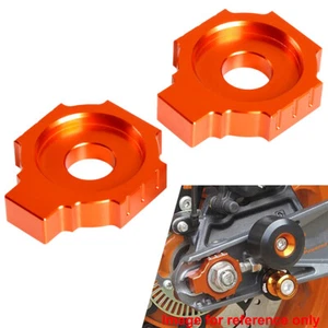 NiceCNC Aluminum Axle Block Chain Adjuster Tensioner For KTM RC 125/200/390 Duke - Foto 1 di 6