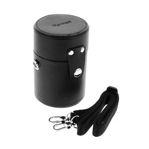 Mennon Leather Case 70x135mm (2 3/4" x 5 3/8") for Large Mirrorless Camera Lens - Picture 1 of 1