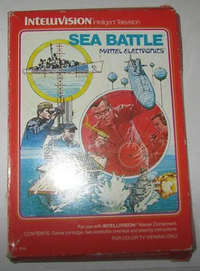 Sea Battle - Intellivision - Mattel cartuccia videogame - Imagen 1 de 2