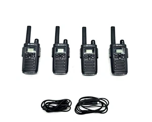 4 x Gently used Cobra RX385 Two-Way Radios. Charged, tested, ready to use. - Zdjęcie 1 z 4