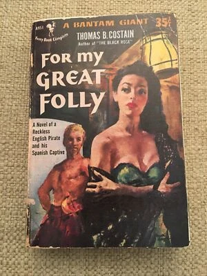 Vintage Book Cover Puzzle Stocking Stuffer Vintage BANTAM BOOK PB Handmade - Image 1 of 4