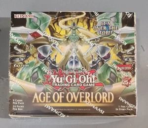 YuGiOh Age of Overlord: Versiegelte Booster-Box mit 24 Packungen: 1. Auflage IN HAND - Bild 1 von 3
