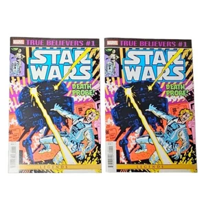 Star Wars Death Probe #1 LOT 2 NEWSTAND True Believers 2020 Reprint MARVEL NM! - Picture 1 of 5