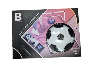Indoor Fußball Spiel Set mit 2 Toren Glow In Dark⚽️Black Series LED Hover *Neu in OVP* - Bild 1 von 6