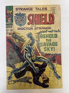 Strange Tales #165 Nick Fury Doctor Strange 1968 Silver Age Marvel Comics - Foto 1 di 7