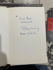El Vento De L’eterno Se Fa Teso BIAGIO MARIN COPIA AUTOGRAFA scheiwiller - Foto 1 di 5