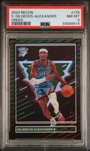 Recon S. Gilgeous-Alexander 2023 verde como nuevo 8 PSA - Imagen 1 de 2