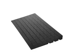 VEVOR Rubber Threshold Ramp 2,202 lbs. Load Cap Threshold Ramp Doorway - Picture 1 of 9