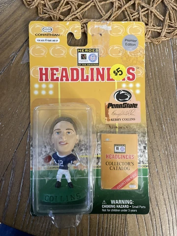 1996 NFL Corinthian Headliners Kerry Collins Penn State Action Figure Cover
