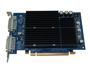 Apple Nvidia 6600LE 256MB PCIe Dual DVI-I PowerMac G5 Graphics/Video Card Works - Picture 1 of 6